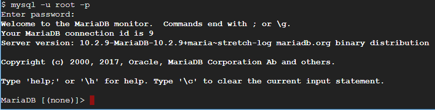 آموزش نصب mariadb