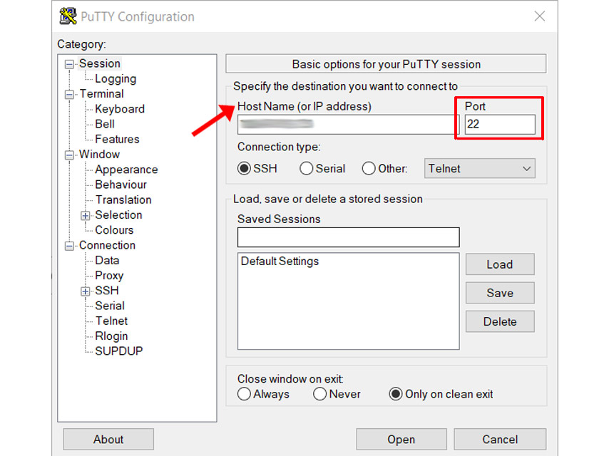 برنامه Putty؛ اتصال به سرور میکروتیک با SSH