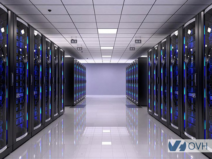 اتاق سرور دیتاسنتر ovh انگلیس